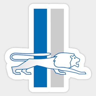 Lions-City Blues Sticker